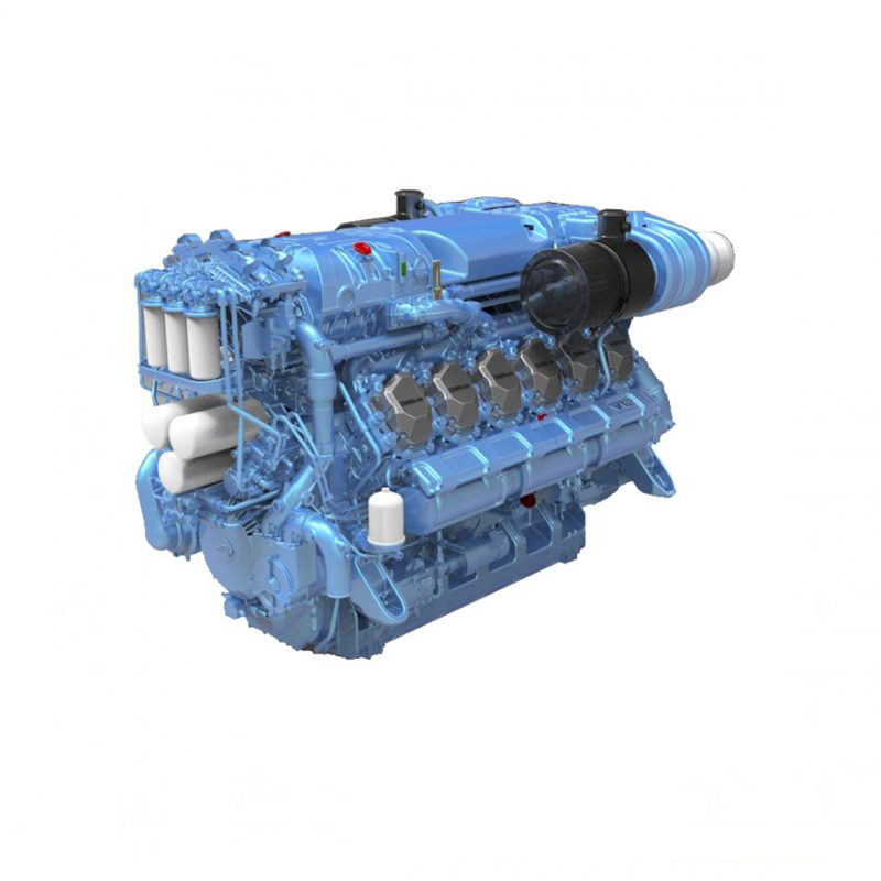 Động cơ chạy dầu Baudouin mạnh mẽ, bền bỉ